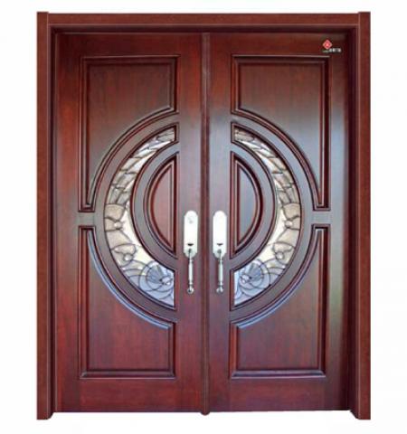 Painted Solid Exterior Wood Doors
