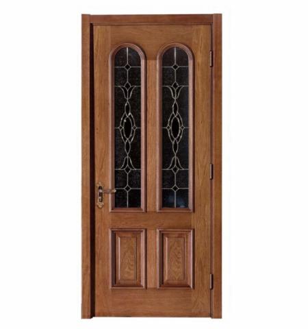 Wooden Internal Doors with Tempered glass