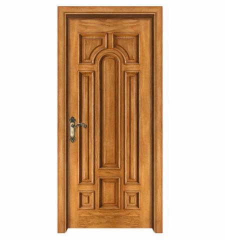 Oak Veneer Solid Wooden Doors Internal