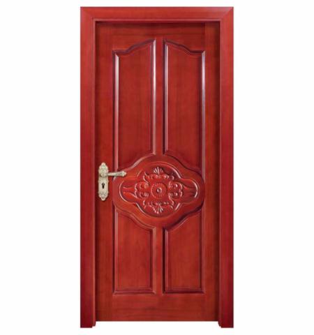 Panel Wood Veneer Door for Interiors