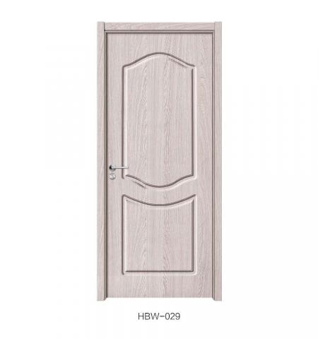 Hollow core interior wooden doors